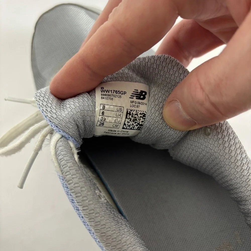 New Balance 1765 N2 Women's Size 8, Gray, Blue, Pink. Athletic Running Shoes - Picture 8 of 12